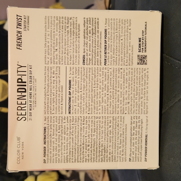 Color Club SEREN-DIP-ITY Serendipity At Home Nail Color Dip Kit French Twist - Picture 2 of 3